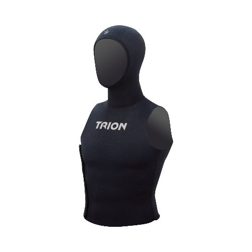 트라이온 후드 베스트 벨크로