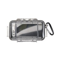 펠리칸 1015 마이크로케이스 - 레드/클리어