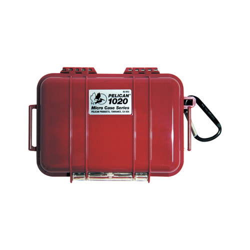 펠리칸 1020 마이크로케이스 - 블랙/클리어